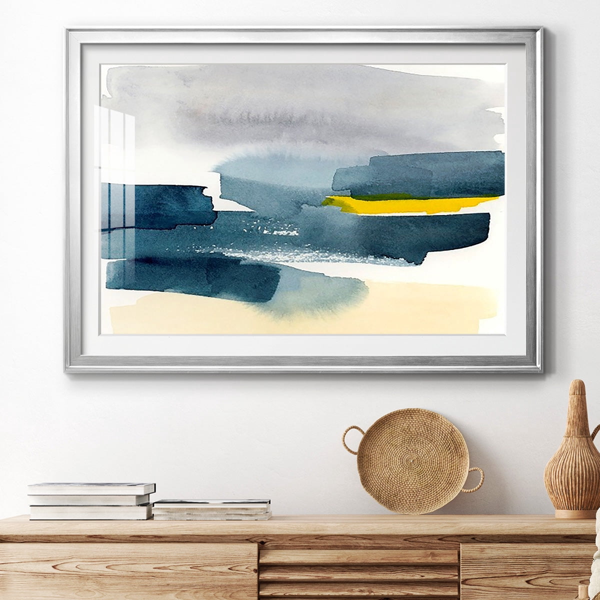 Peeking Sunshine IV Premium Framed Print - Ready to Hang