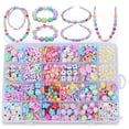 thumbnail image 5 of Snap Beads Set Creative Acrylic Developmental DIY Beads Toy DIY Jewelry Beads, 5 of 5