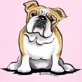 thumbnail image 3 of CafePress - Cute English Bulldog Kids Light T Shirt - Light T-Shirt Kids XS-XL, 3 of 4