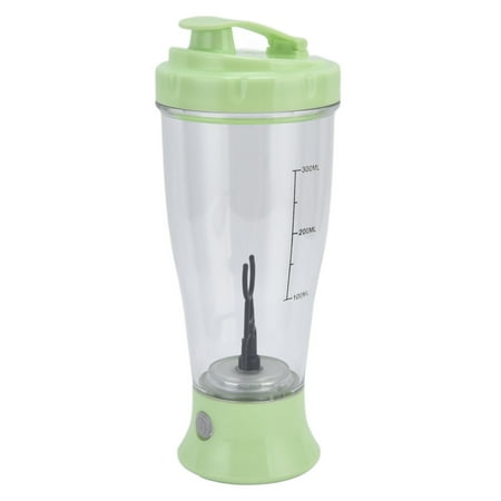 

Mixer Cup Leakproof Electric Shaker Household Portable 350ml Automatic For Liquid Mixing For Milk For Coffee Green