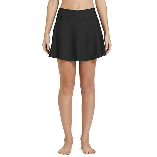Women's Swim Skirt Bikini Bottom PlusSize Short Beach Dress Swimwear ...