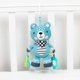 thumbnail image 3 of UBIUO Baby Hanging Toy Cartoon Animal Stuffed Rattle Bell Carseat Toys Crib Car Seat Travel Stroller Soft Plush Toys with Wind Chimes,Green Green -, 3 of 4