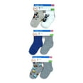 thumbnail image 2 of Wonder Nation Baby and Toddler Boys Crew Socks, 18-Pack, Sizes 0M-5T, 2 of 2
