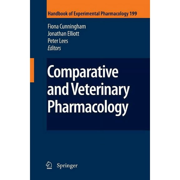 Handbook of Experimental Pharmacology Comparative and Veterinary Pharmacology, Book 199, (Paperback)