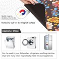 thumbnail image 4 of Yayeee Magnetic Dishwasher Cover for The Front Decoration Home Kitchen Machine Sticker Protector, Colorful Flowers, 4 of 6