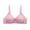Rose Gold, variant on Women's Front Side Buckle Lace Bra - Wireless, Adjustable, Yoga/Sleep Wear