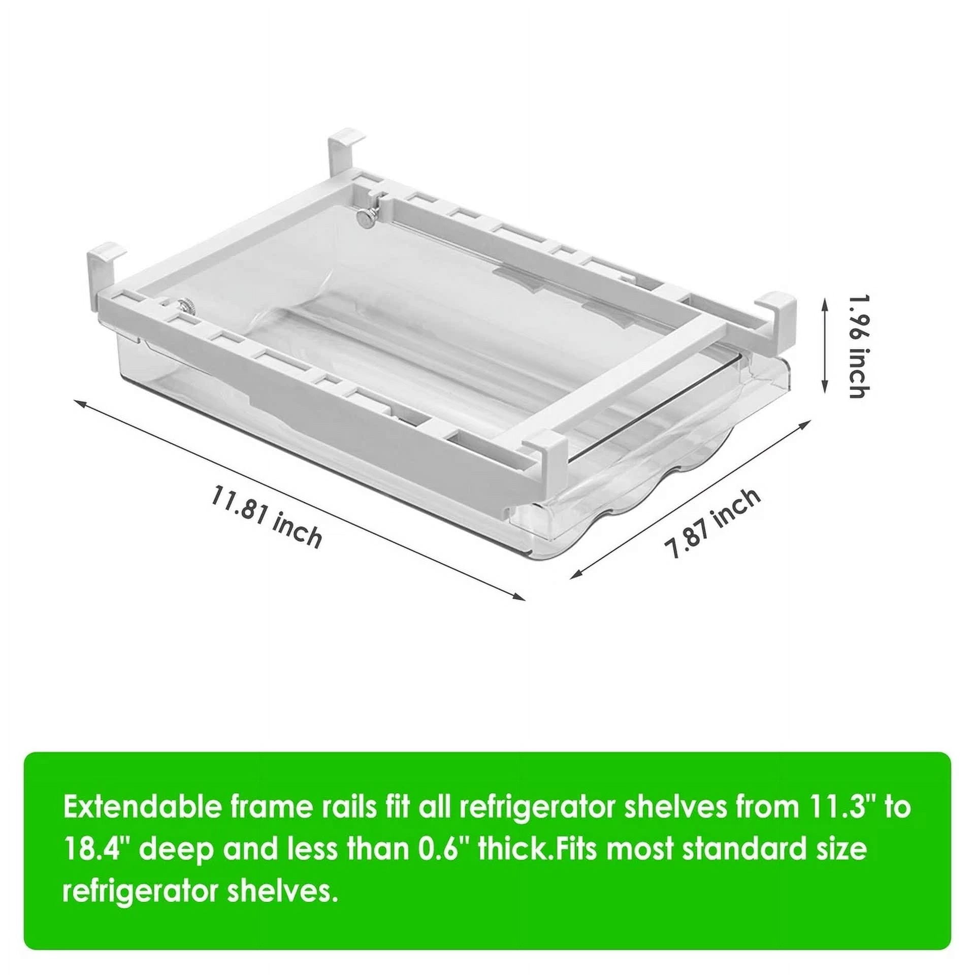 PRIME - Drawer-Style Egg Rack - For Fridge Organization & Home Kitchen