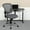 Gray, variant on Emma + Oliver Mid-Back White Mesh Swivel Task Office Chair with Chrome Base and Arms