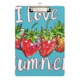 thumbnail image 2 of Summer Strawberries Acrylic Clipboards 12 x 9 Inch A4 Size with Low Profile Clip Hanging Clipboard for Classroom School Office, 2 of 8