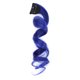 thumbnail image 3 of 5 piezas de postizo largo y rizado para mujeres y niñas, extensión de cabello elegante, postizo con reflejos de colores con clip azul, 3 of 14