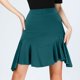 thumbnail image 2 of Falda con volantes para baile latino para mujer, falda plisada para práctica, seda de leche y spandex, M-L-XL-XXL-XXXL, 2 of 4