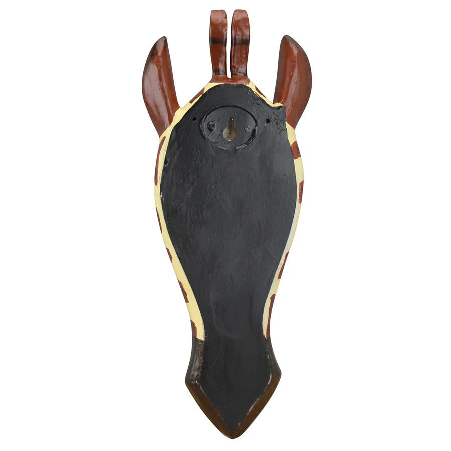 Design Toscano Tribal-Style Giraffe Mask 