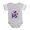 Heather Gray, variant on CafePress - Cp Moorena - Cute Infant Baby Football Bodysuit