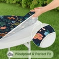 thumbnail image 5 of Round Picnic Table Cloth 100% Waterproof & Oil Proof, Elastic Fitted Table Cover for 45"-52" Round Tables, for Dining, Camping, Outdoor, 5 of 7