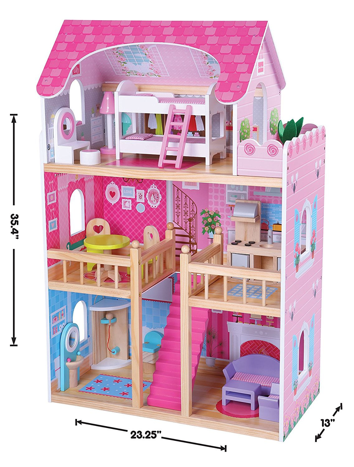 3 ft doll house