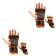 thumbnail image 4 of maskred 2pack/lot Stay Comfortable And Secure With Durable Weight Lifting Gloves Orange S 2Set, 4 of 6