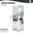 thumbnail image 4 of Stupell Industries Modern Muted Circular Dapples Canvas Art, 10 x 24, by Lisa Ridgers, 4 of 8