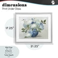 thumbnail image 4 of Stupell Industries Traditional Ornate Vase with Hydrangeas Gray Framed Print Under Glass, 21 x 17, by Nan, 4 of 8