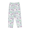 thumbnail image 4 of Goofa Rabbit Back View Printed Soft Pajama Pants for Women, Wide Leg Comfy Casual Lounge Yoga Pants-XX-Large, 4 of 9
