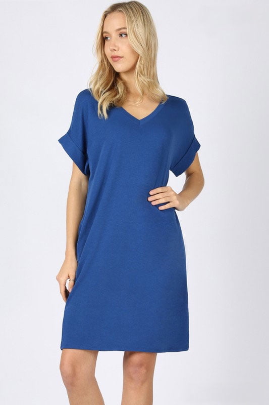 zenana t shirt dress
