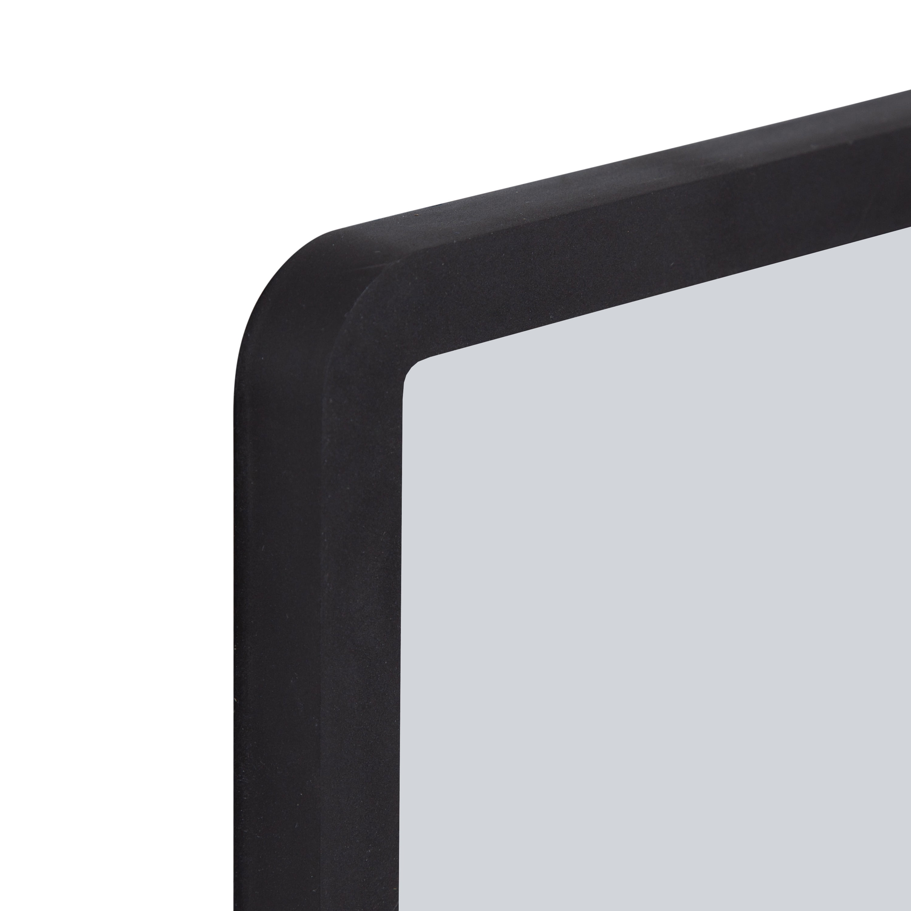 Boba 5x7 Rounded Black Decorative Tabletop Picture Frame, BOBA GAL RND 5X7 BLK