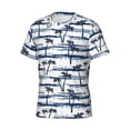 thumbnail image 3 of Rocae Retro Coconut Tree for Men's Moisture-Wicking Crew Tee - T-Shirt for Sports, Outdoor Activities, and Casual WearMedium, 3 of 9