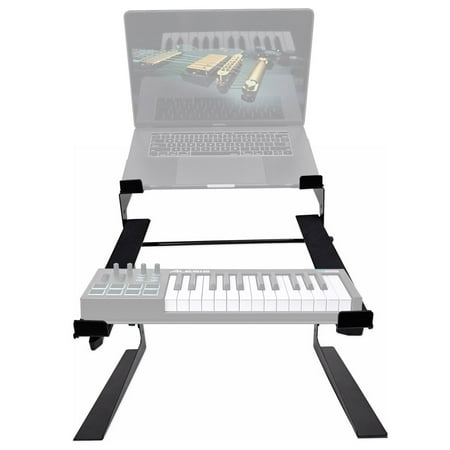 Rockville Dual Shelf Laptop+Controller Stand for Alesis V25 Keyboard price history on PriceWatchPro