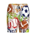thumbnail image 4 of Wukai Balls Men’s Short Pajama Pants With Pockets Soft Sleep Pj Shorts for Men-4X-Large, 4 of 6