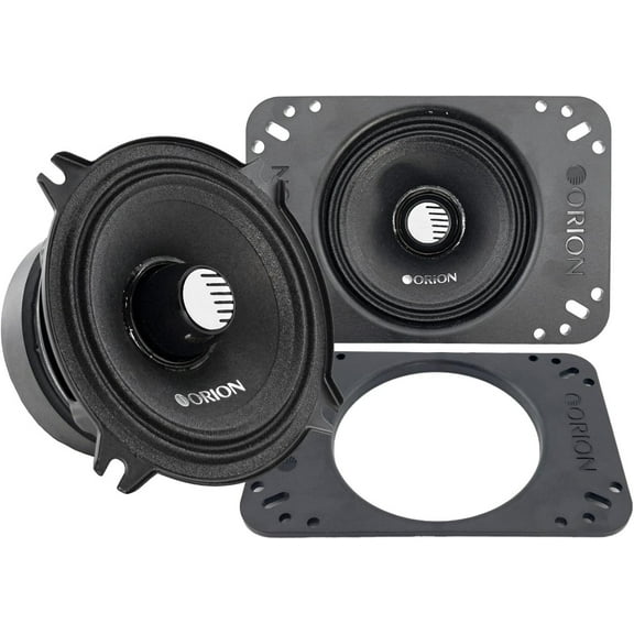 Orion CM454 4" x 6" 400W Peak 4-Ohm 1.2" VC Car Audio Midrange Speakers (Pair)
