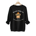 thumbnail image 4 of Fiaer Thanksgiving Sweatshirt Women Plus Size Thanksgiving Turkey Graphic Shirt Grateful Long Sleeve Crew Neck Loose Fit Tops Black XL, 4 of 4