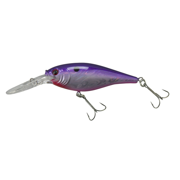 Berkley Flicker Shad Fishing Lure, Slick Purple Candy, 5/16 oz 