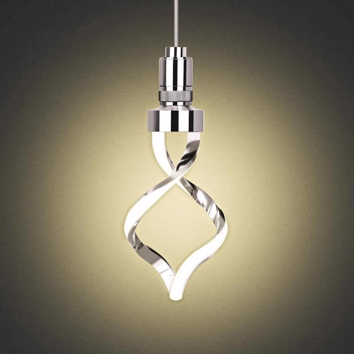 Feit Spiral E26 (Medium) LED Bulb Bright White 60 Watt Equivalence 1 pk