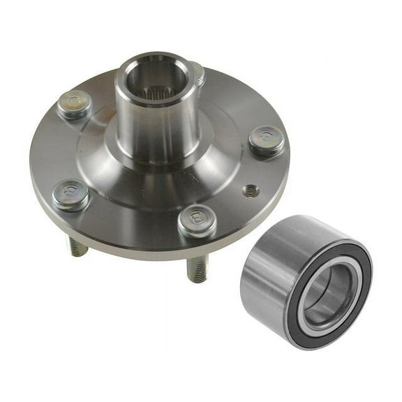 Front Wheel Hub and Bearing Kit 2 Piece - Compatible with 2007 - 2012 Lincoln MKZ 2008 2009 2010 2011