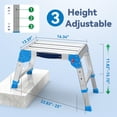 thumbnail image 3 of Taburete plegable Work Platform Loyoda con capacidad de 600 kg, 3 of 6