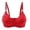 Bras 62#Red, variant on WAYUTE Women's Bras Wirefree Solid Color Comfort Everyday Seamless Unlined Soft Cup Lightweight Support Full Coverage Non Padded Bra
