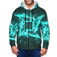thumbnail image 6 of Lsque Geometry Dash for Mens Full-zip Hoodie, Zip-up Pullover Hooded Sweatshirt, Kangaroo Pocket Hoodie Ideal for Daily Wear, Travel, and Home-3X-Large, 6 of 8