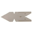 thumbnail image 2 of Calibrador de Tornillo de Soldadura kusrkot Calibre de Soldadura 60 Grados acero Inoxidable 72 Mm, 2 of 7