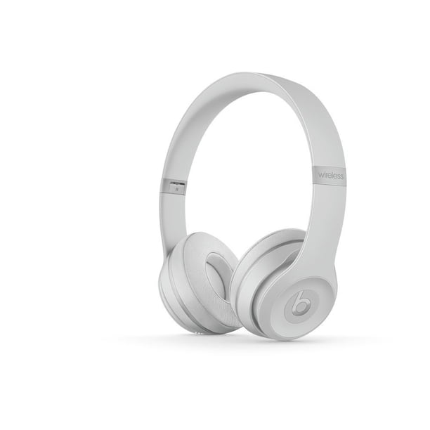 Auriculares supraaurales inalámbricos beats Solo3 reacondicionados en plata mate