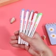 thumbnail image 3 of YAOMOBB Fluorescent Marker 5Pcs Smooth Writing Fluorescent Stationery Set Non slip Handle for Precision, 3 of 6