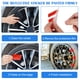 thumbnail image 4 of sweethay Pegatinas de rayas Hash fáciles de instalar, 8 piezas, para mejora de neumáticos de coche, calcomanías para llantas, rayas Automoción decorativa y accesorios, 4 of 6