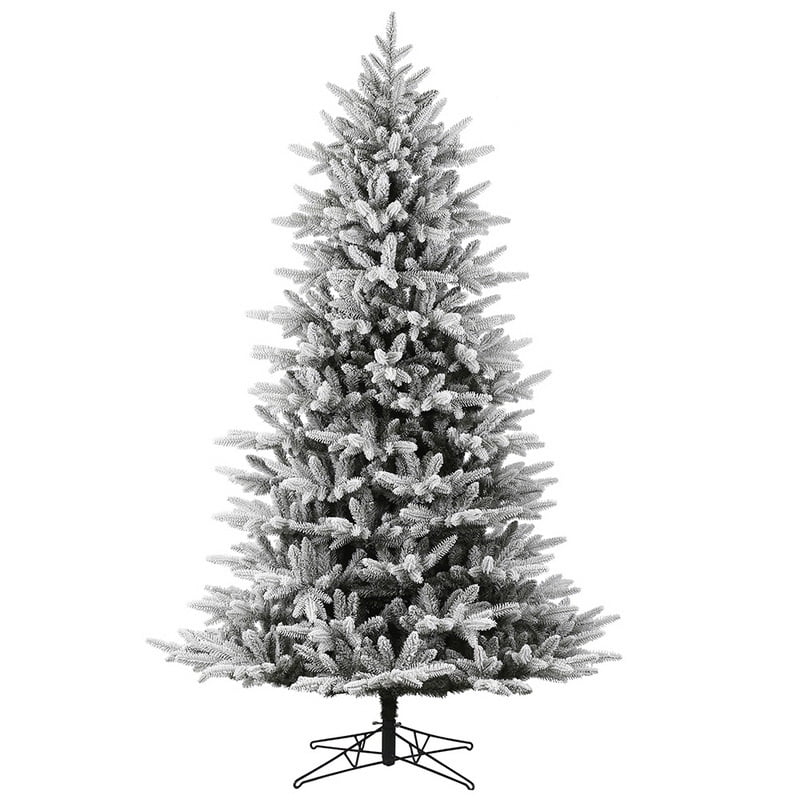 unlit artificial christmas tree