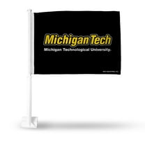 Michigan Tech Car Flag