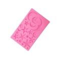 thumbnail image 2 of Bewildely Moldes para galletas Star Moon Forma de cara humana Molde en relieve Hecho a mano Fondant Fundición Die Chocolate Cupcake Decoraciones Artesanía rosado Bewildely HA061137-01, 2 of 6