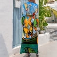 thumbnail image 2 of BUTTERFLY SHIP : Vintage Abstract Painting Print Long Dress Cocktail of dresses elegant guest wedding dress, 2 of 4