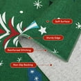 thumbnail image 7 of IDEALHOUSE 9x12ft Green Christmas Area Rugs, Soft Washable Festive Accent Rug, Non Slip Backing, Short Pile, Foldable, Easy Clean, Comfortable for Living Room, Entryway, Bedroom, Holiday Décor, 7 of 7