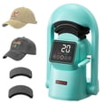 thumbnail image 1 of VEVOR Auto Hat Heat Press Machine with 2pcs Interchangeable Platens Touchscreen Green, 1 of 9