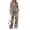 Camo Forest Hunting, variant on Women Matching Sets, 2 Piece Outfit Set, Airport Travel Outfit Long Sleeve Sweatshirt Wide Leg Pants Outfit, Tracksuit Set, Vacation Loungewear, Going Out Casual Suit, Orange Camo Forest
