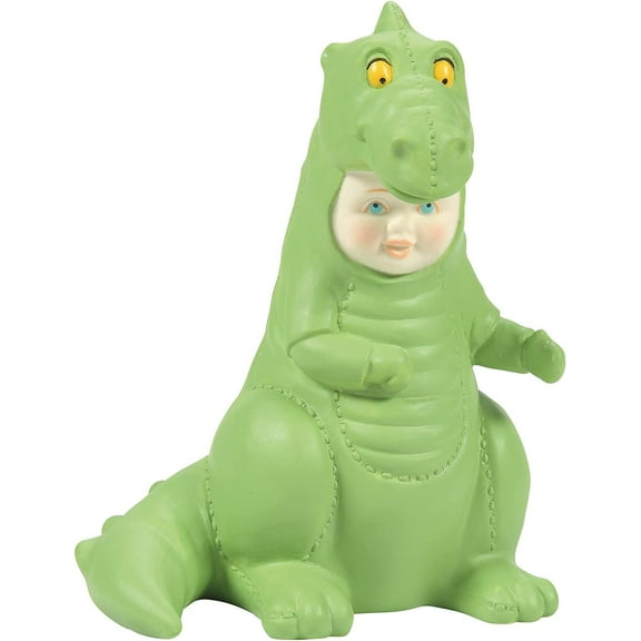 Department 56 Snowbabies Dressed as a Dinosaur Figurine