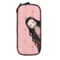 thumbnail image 2 of Kamado Nezuko Pencil Case Large Capacity Pencil Pouch Pen Bag Office Stationery Organizer Travel Makeup Bag Black, 2 of 9
