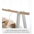 thumbnail image 5 of Yamazaki Home Coat Rack with Shelf, White, Steel, Supports 24.2 pounds, 5 of 7